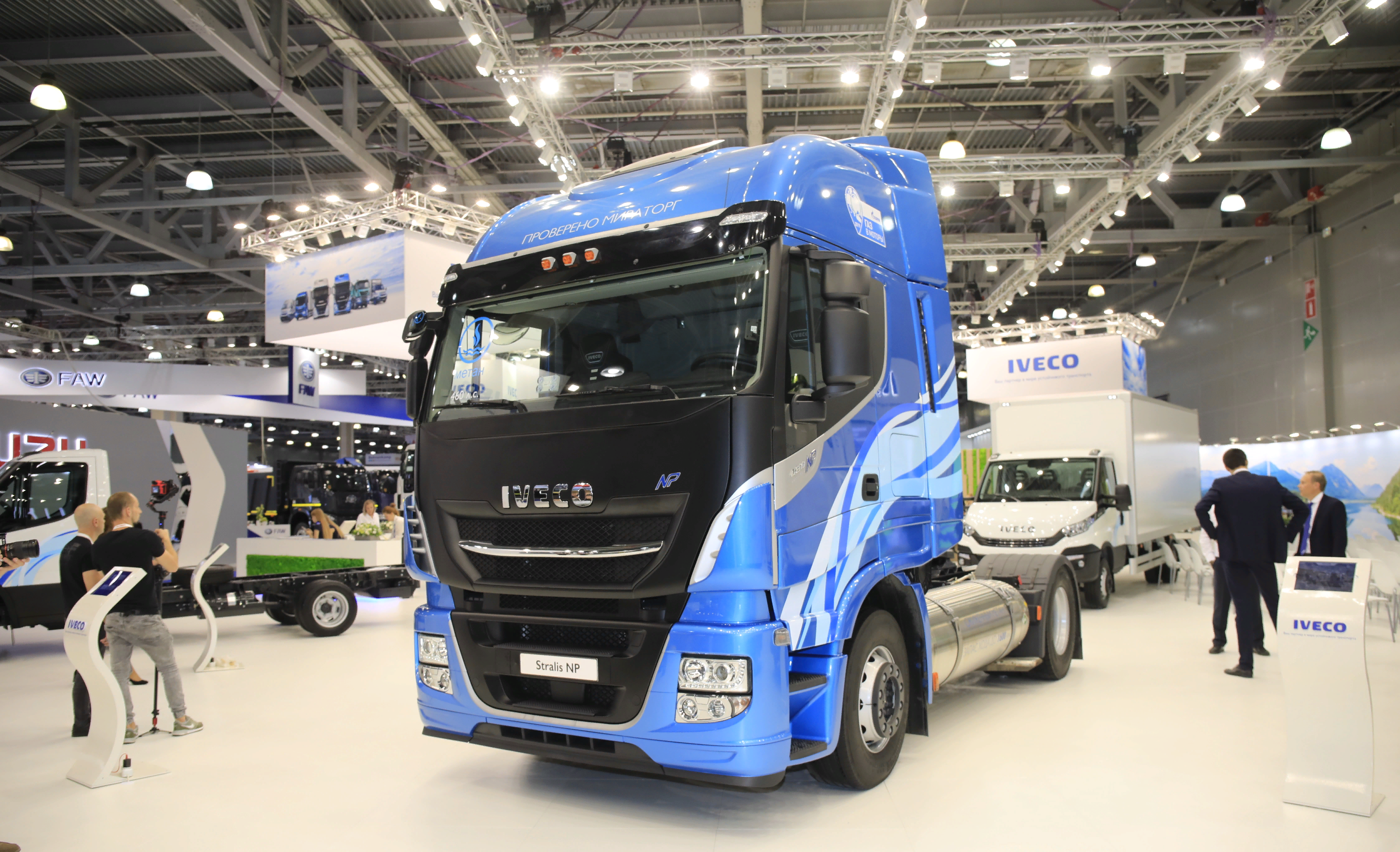 новые грузовики на газомоторном топливе